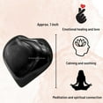 thumbnail image 4 of Black Obsidian Stone Heart - Pack of 2 Crystal Heart - Pocket Massage Worry Stone, 4 of 6
