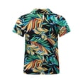 thumbnail image 2 of Jowowha Petits Garçons Été Plage Décontracté Aloha Luau Chemises Col Rabattu Hauts Tropicaux Tenue de Jeu Type C 110, 2 of 7
