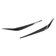 thumbnail image 2 of Headlight Eyebrow Stickers 1 Pair Headlight Eyebrow Stickers Car Headlamp Eyelid Decal Cover Replacement For X3 X4 G01G02 2018+Carbon Fiber Style ANGGREK Otros, 2 of 8