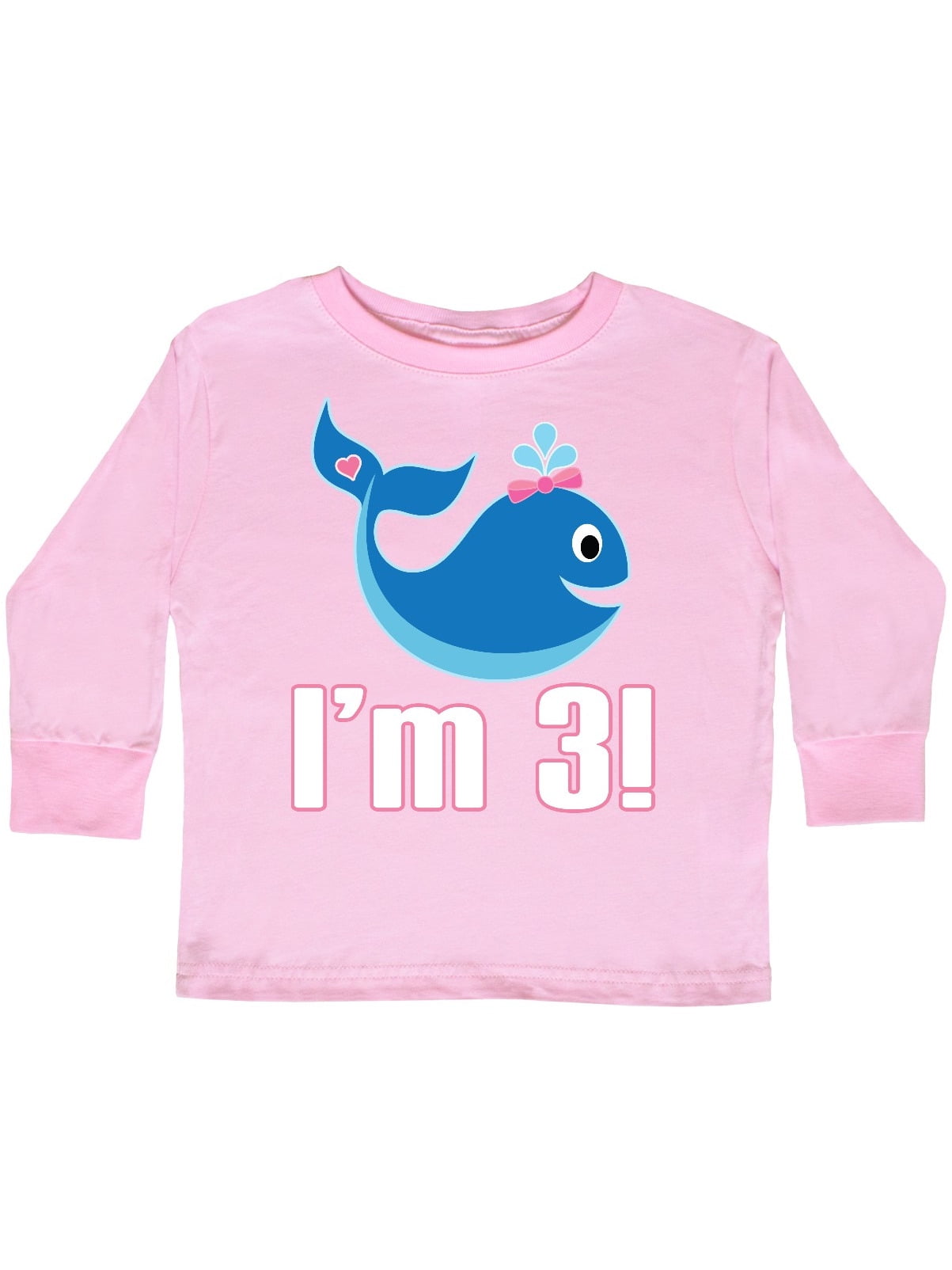 inktastic Our First Valentines Day with Whales in Pink Toddler T-Shirt