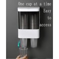 thumbnail image 3 of Dispensador de vasos de papel Portavasos. Dispensador de vasos. Organizador a prueba de polvo para papel, 3 of 5