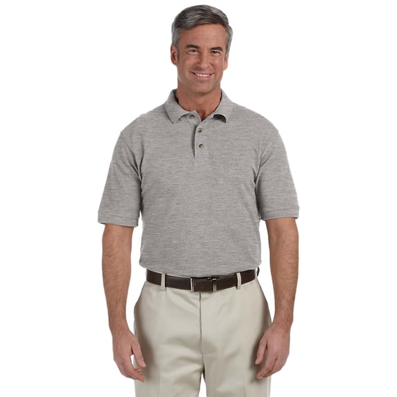 Harriton Tall 6 Oz. Ringspun Cotton Piqu?Short-Sleeve Polo