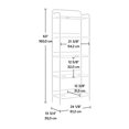 thumbnail image 4 of Sauder® Coral Cape Bookcase, Satin Gold, 424475, 4 of 8