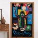 thumbnail image 4 of Cortinas opacas de Rick y Morty para decoración del hogar, cortinas aislantes para ventanas, cortinas para dormitorios y salas de estar, 4 of 7