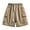 Khaki, variant on WREESH Men's Cargo Shorts Casual Sprorts Shorts Outdoor Workout Shorts Elastic Waist Drawstring Shorts with Multi Pockets Olive Green