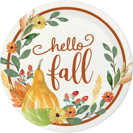 Giving Thanks Dessert Plates  24 ct