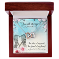 thumbnail image 4 of To My Sister You Will Always Be Inseparable Necklace, 4 of 7