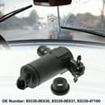 thumbnail image 2 of Unique Bargains Car Windshield Washer Pump for Windscreen Washing System 85330-0E030 85330-0E031 for Toyota C-HR 19-20, 2 of 7