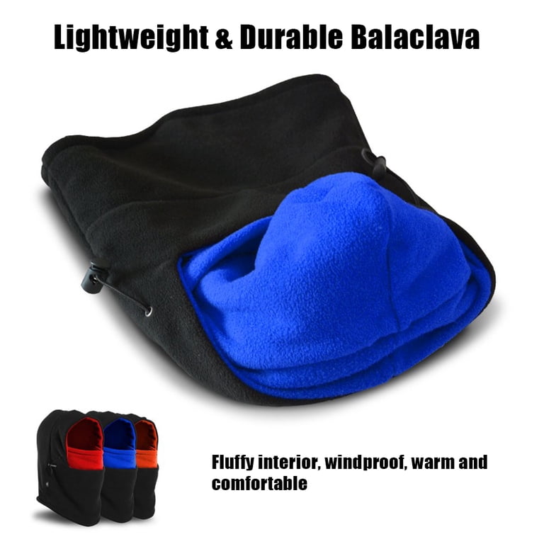 iClover Children's Fleece Balaclava Ski Mask, Blue photo 2