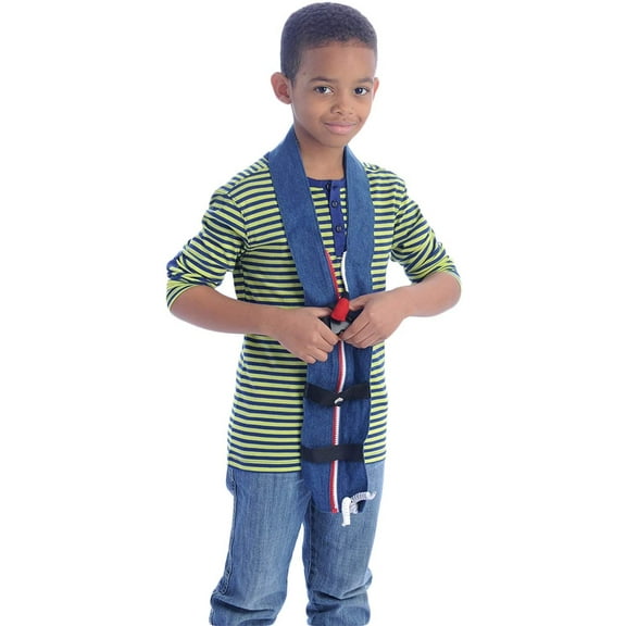 Fun and Function Blast Off Zipper Trainer  Teach Fine Motor Skills with Rocket-Shaped Zipper Pull & Buckles for Ages 3 