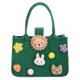 thumbnail image 4 of Bolsa de mano de fieltro Totes Kids Cute Cartoon Fabric Top-Handle Shopping Shoulder Bag JShteea Para Estrenar, 4 of 7