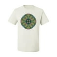 thumbnail image 2 of Wild Bobby, Colorful Celtic Style Knot Leaves, Men Graphic Tees, White, Small, 2 of 3