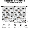 thumbnail image 2 of Blackout Kids Curtains,Spooky Halloween Pattern Childrens Insulated Curtains Set Of 2,Bedroom Essentials,Toddler Room Decor 42"x54", 2 of 5