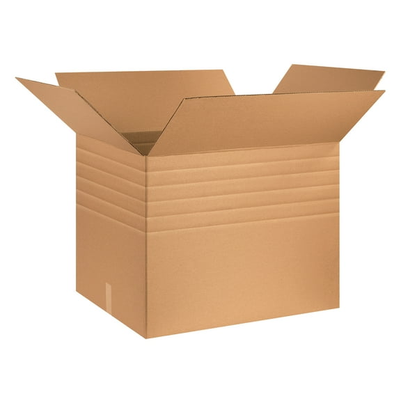 Box Partners Heavy-Duty Multi-Depth Bxs,30x24x24,Kraft,10/BDL - BXP MDHD302424