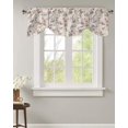 thumbnail image 2 of Plant Flower Short Window Curtain Adjustable Tie Up Valance for Living Room Kitchen Window Drapes, 2 of 6