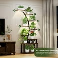 thumbnail image 3 of Plant Stand indoor 9-Tiered , Plant Stand with 5 Grow Lights, Adjustable Lighting Modes, 10-Level Dimming & 3 Timer Settings, Perfect for Plant Growth, 3 of 9