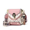 thumbnail image 1 of Bandolera Xiaoyu Small para mujer, a la moda, rosa, 1 of 7