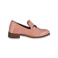 thumbnail image 3 of Jodano Boys Velvet Buckle Slip-On Shoes - Rose Pink, 8 Youth, 3 of 4
