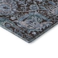thumbnail image 3 of Addison Rugs Mayfield Premium Machine Washable Traditional Damask Chocolate Rectangle Rug, 8' x 10', 3 of 6