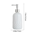 thumbnail image 3 of JZCHUNTOY Gradient Rhombus 3.4oz Liquid Dispensing Bottle, Leak Proof Refillable Travel Container, BPA Free Squeeze Empty Cosmetic Bottle for Shampoo Lotion Conditioner Body Wash, 3 of 6