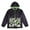BLACK KIWI, variant on Trendy Polyester Men's Coat Long Sleeves Windbreaker Hoodie Jacket Multi-color