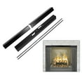 Milue Modern Adjustable Fireplaces Rod Kits for Installing Leveling