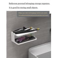 thumbnail image 4 of Organizador de pared para mesita de noche, tamaño pequeño, color blanco, modelo NOTMBESTM, 4 of 7