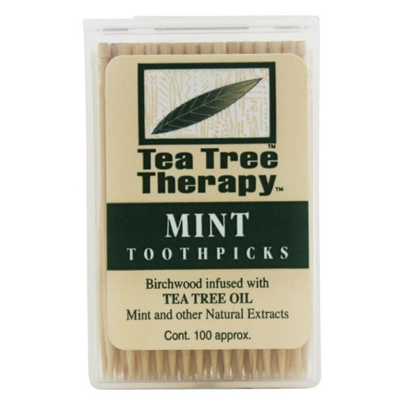 Tea Tree Therapy - Toothpicks Tea Tree - 100 Pick(s)
