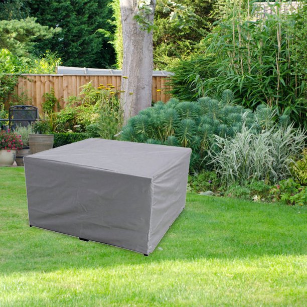 Cubierta A Prueba De Polvo Para Muebles Cubierta impermeable para silla Cubierta para lluvia a prueba de polvo para muebles de patio (90 * 90 * 40 cm)