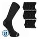 thumbnail image 1 of Calceta Caballero Fruit of the Loom Unitalla Algodón Afelpado Negro 24 Pares, 1 of 3