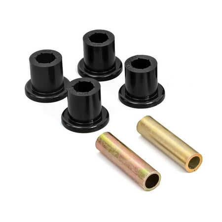 Jeep Rear Bushings - Daystar KJ02009BK Leaf Spring Bushing For 1987-1995 Jeep Wrangler (YJ) - Front And Rear