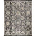 thumbnail image 2 of Nourison Oushak Home 10' x 14' Charcoal Vintage Indoor Rug, 2 of 8