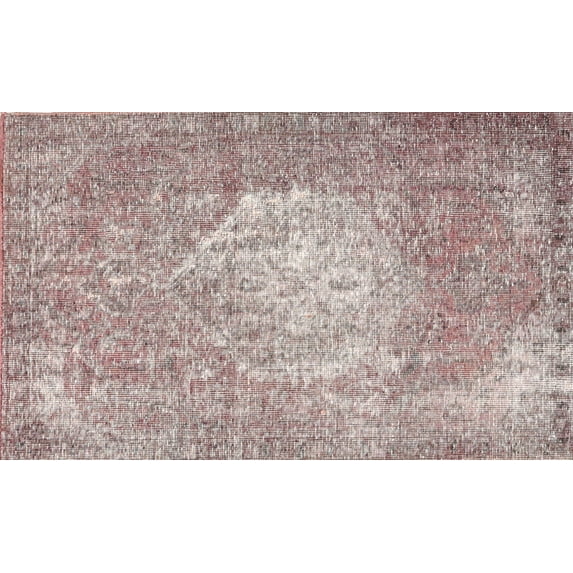 Ahgly Company Indoor Rectangle Traditional Rose Pink Persian Area Rugs, 6' x 9'