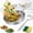 No Lid, variant on Titanium Hammered Pan Pro with Lid, 11 Inch Pure Titanium Non Stick Frying Pan, No Coating Scratch-Resistant Skillet Cookware for All Stovetops Induction Oven Safe (With Lid, 11.02in)
