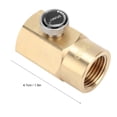 thumbnail image 2 of Soda Cylinder Refilling Adapter,Mini Soda Water Cylinder Soda Adapter Valve Soda Refilling Adapter Enhanced Durability, 2 of 8