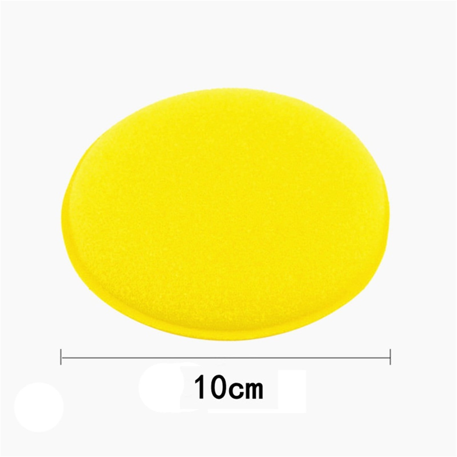 Durable Practical Bone Shaped Waxing Auto Car Wash Sponge Yellow