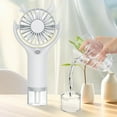 thumbnail image 6 of Flash Deals! Handheld Fan, InsCrazy Handheld Misting Fan Mini Portable Desktop Mute Large Mist Volume, 6 of 6