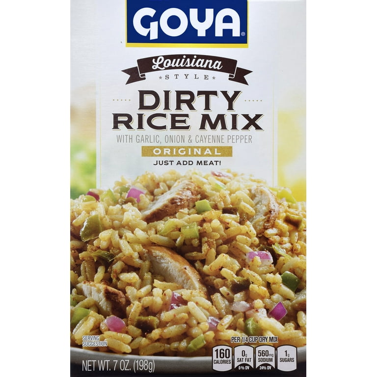 GOYA Louisiana Style Dirty Rice Mix Original 7 Oz - Walmart.com