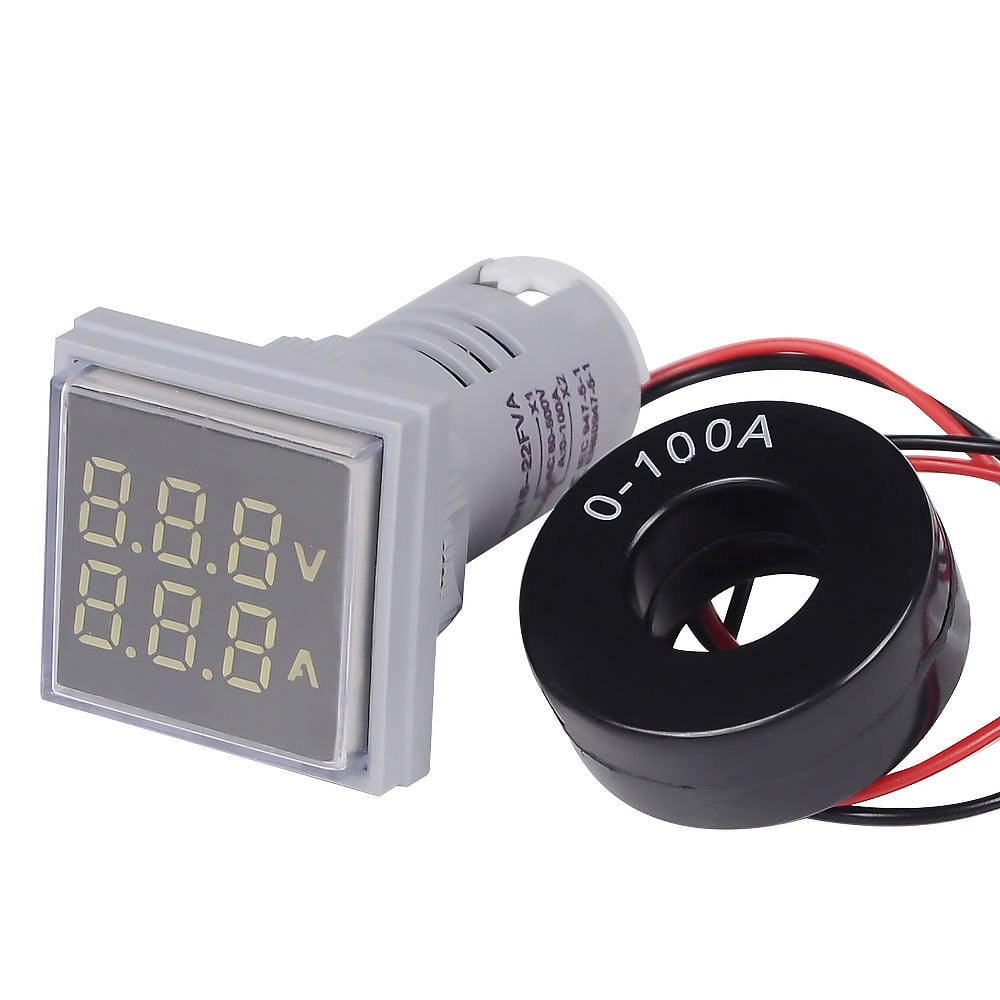 3-phase Voltmeter Ammeter Digital Display Current Voltage Meter Voltmeter 