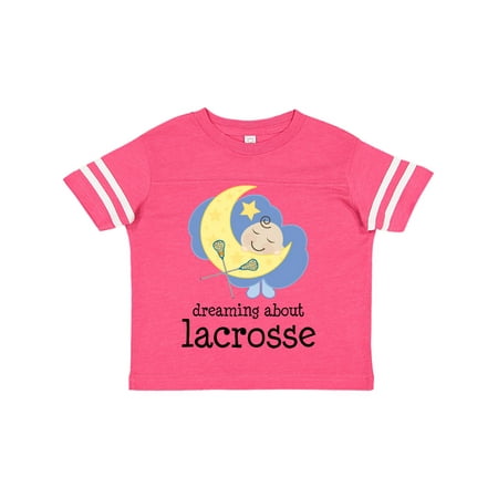 

Inktastic Lacrosse Baby Dream About Gift Toddler Boy or Toddler Girl T-Shirt
