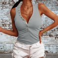 thumbnail image 2 of Sngxgn Women's Camisole Tops Undershirts Spaghetti Strap Tank Top(Grey,M), 2 of 5
