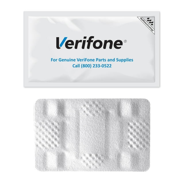 Tarjetas de limpieza Waffletechnology para lectores Verifone, 40 unidades