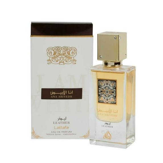 Ana Abiyedh Leather - Eau De Parfum Spray (60 ml) by Lattafa- 3 pack