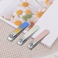thumbnail image 5 of Unique Bargains 16 Pcs Durable Round Tail Nail Clippers Set Toenail Clippers Green, 5 of 6
