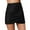 Black, variant on ANINEO Women Running Bikini Swim Briefs Swim Bikini Bottom Tankini Shorts Swimwear Beach High Waist Shirring Swim Skirt Swimsuit Bikini Bottom Trendy Hawaii Summer Tropical Brazilian Beachwear