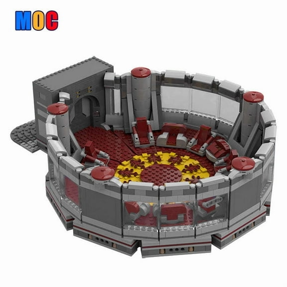 MOC-23852 Model Building Blocks for J'hedeye High Council Chamber Bricks Toys Set Gift