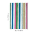 thumbnail image 2 of Stripe Pattern Machine Washable Area Rug Non- Floor Mat for Indoor Home 2x3 Feet, 2 of 5