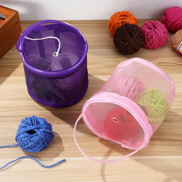 Pcs Crochet Yarn Bags Crochet Bag Organizer Crochet Hook Bag