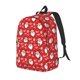 thumbnail image 1 of Easygdp Merry Christmas Santa Claus A Mochila de Lona Resistente para Laptop, Compatible con Laptops de 15 a 17 pulgadas, Ideal para Escuela, Trabajo y Viajes-Small, 1 of 5