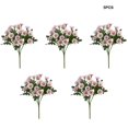 thumbnail image 2 of CNKOO 5 Pieces/Kit Artificial Flower Fake Plants Simulation Heads Chrysanthemum Wedding Decor Centerpieces Photography Props, 2 of 10